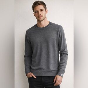 rag & bone Charcoal Crewneck Sweater